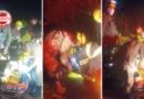 Três pessoas ficam feridas em grave acidente na BR-153, em Morrinhos