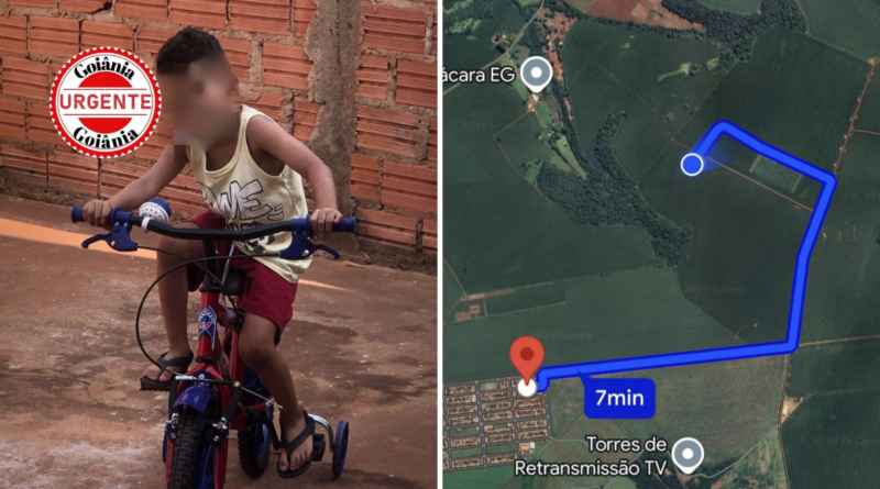 Menino com autismo é encontrado após desaparecimento em plantação de milho em Jataí