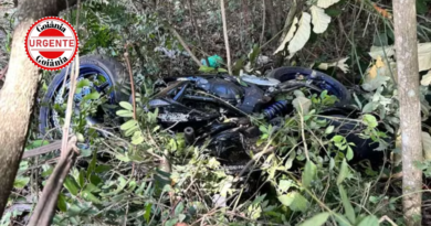 Tragédia na BR-060: motociclista morre após perder controle e colidir com árvore em Abadiânia