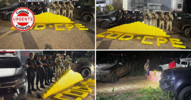 Megaoperação Integrada de PF e PMGO Intercepta Aeronave com Meia Tonelada de Cocaína no Sudoeste Goiano