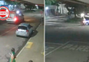 Acidente entre carro e moto reforça alerta por mais segurança na rotatória do Castelo Branco, em Catalão