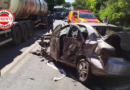 Colisão em cadeia na BR-020, em Posse, deixa idoso ferido e destaca riscos nas rodovias goianas