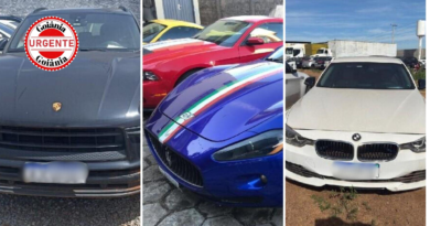 Leilão de Elite no TJ-GO: Porsches, Maseratis e BMWs Lideram Oferta de Veículos Apreendidos