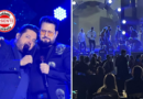 Marrone que faz dupla com Bruno, sofre queda durante show em Goiânia e leva pontos na testa