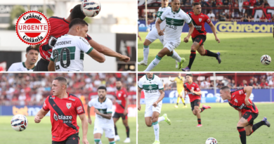 Atlético-GO tropeça em casa contra o Coritiba e vê G4 mais distante na Série B