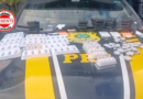 PRF apreende carga avaliada em R$ 400 mil com medicamentos e eletrônicos irregulares na BR-153, em Itumbiara