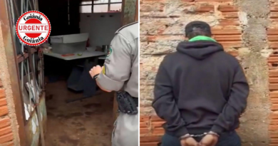 Homem é preso por feminicídio após matar companheira com barra de ferro e fio, em Caldas Novas