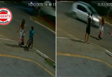Criança de 7 anos é gravemente ferida em atropelamento com fuga de motorista na zona oeste de Goiânia