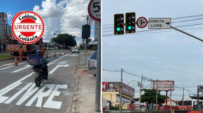 Goiânia moderniza trânsito com mais de 80 pontos de “Direita Livre” e sistemas inteligentes de semáforos