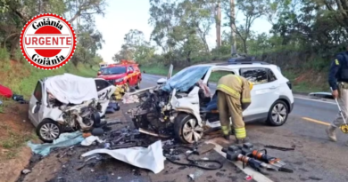 Tragédia na BR-040: família de Aparecida de Goiânia morre em colisão frontal a caminho do Réveillon na Bahia