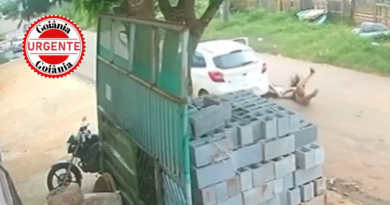 Motorista por aplicativo é investigado após arrastar jovem e destruir encomenda de doces, em Goiânia