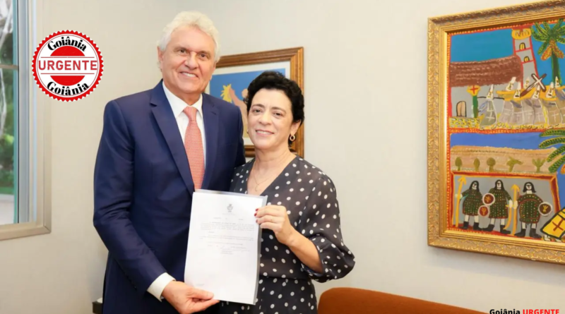 Caiado nomeia Laura Bueno para vaga de desembargadora no Tribunal de Justiça de Goiás