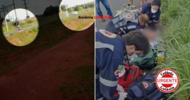 Bebê de sete meses morre após colisão entre carro e motocicleta na GO-139, em Caldas Novas