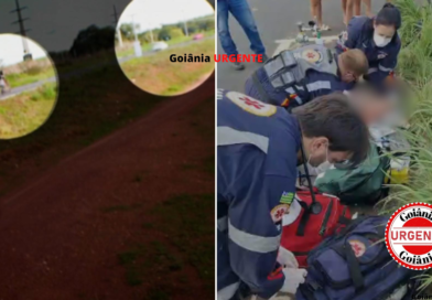 Bebê de sete meses morre após colisão entre carro e motocicleta na GO-139, em Caldas Novas