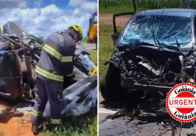 Colisão frontal na GO-147 mobiliza forças de resgate e deixa um morto próximo a Piracanjuba