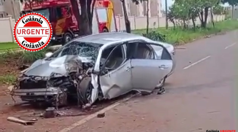 Motorista fica em estado gravíssimo após colisão na Região Sudoeste de Goiânia