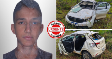Capotamento na GO-020, em Catalão, provoca morte de adolescente e deixa outros quatro feridos