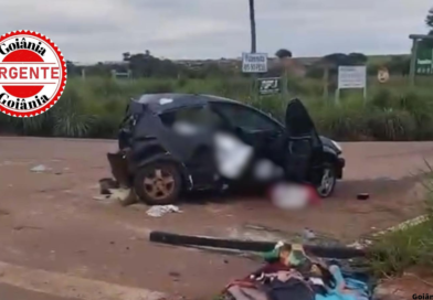 Tragédia na GO-164: colisão violenta mata mãe e bebê e deixa dois familiares em estado grave no norte de Goiás