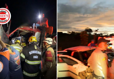 Colisão múltipla na GO-219, em Guapó, provoca quatro mortes e mobiliza força-tarefa de resgate