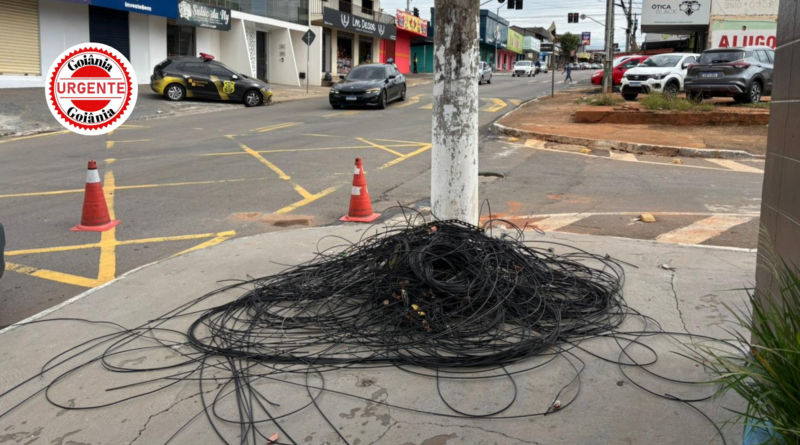 Goiânia intensifica retirada de fios irregulares e já atende mais de 320 solicitações em vias públicas