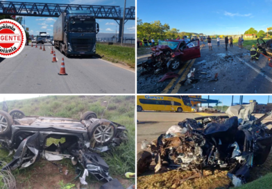 Rodovias federais em Goiás registram 15 acidentes e uma morte durante o fim de semana