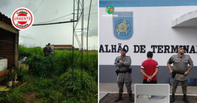 Suspeito de homicídio se apresenta à PM e confessa crime ocorrido em Trindade