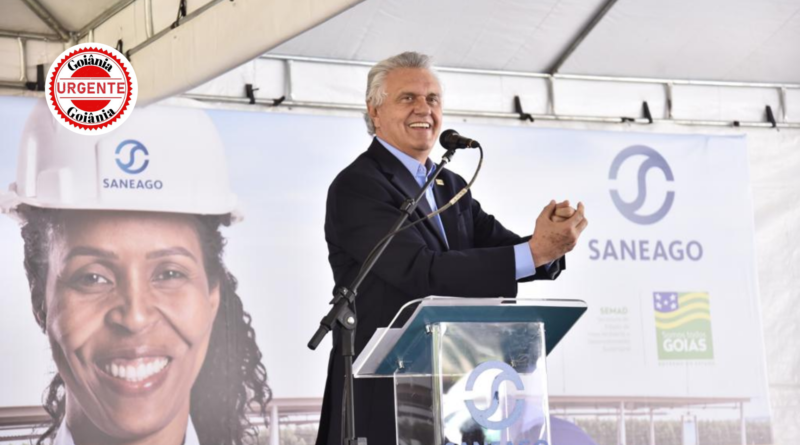 Caiado descarta privatização da Saneago e defende PPP como instrumento para universalizar esgoto em Goiás