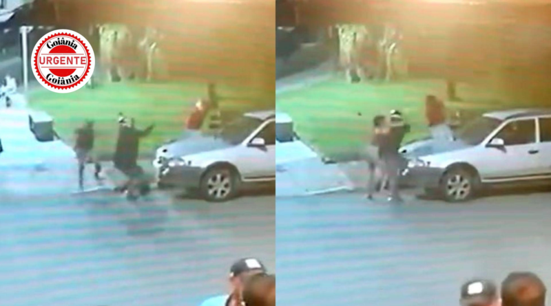 Ataque a tiros em praça de Nerópolis termina com jovem morto; mãe tentou intervir para proteger os filhos