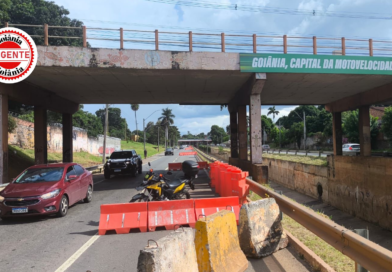 Marginal Botafogo opera em meia pista após interdição emergencial para conter avanço de erosão
