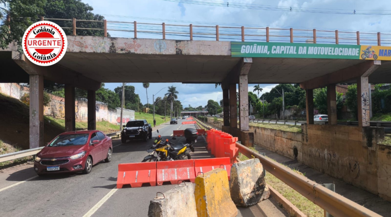 Marginal Botafogo opera em meia pista após interdição emergencial para conter avanço de erosão