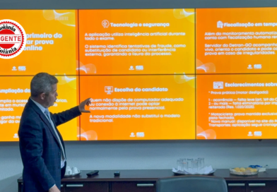 Detran-GO leva prova teórica da CNH para o ambiente digital com uso de IA e fiscalização remota