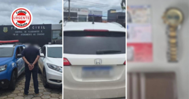 Homem é preso em Goiânia suspeito de dopar mulher em motel e roubar carro alugado e pertences pessoais