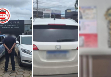 Homem é preso em Goiânia suspeito de dopar mulher em motel e roubar carro alugado e pertences pessoais