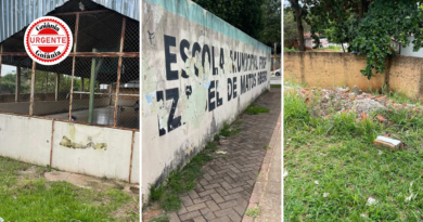 Alunos cobram retomada do recreio na Escola Izabel de Matos Ribeiro, em Senador Canedo