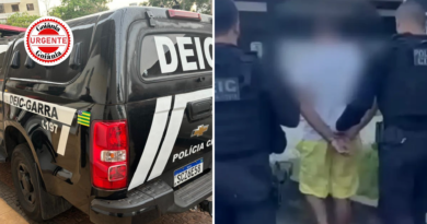 Polícia Civil do Estado de Goiás prende suspeito de manter DJ em cárcere e roubar residência, em Goiânia