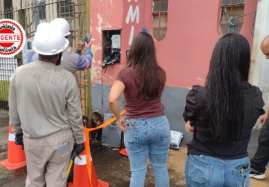 Fiscalização identifica furto de energia em estamparia no Jardim Europa e leva responsável à prisão em flagrante