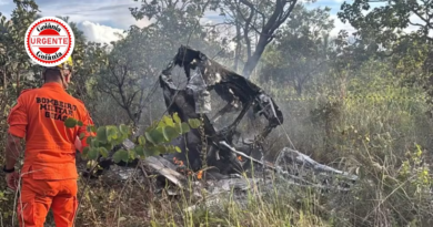 Aeronave de pequeno porte cai após decolagem em Formosa e mobiliza operação de resgate