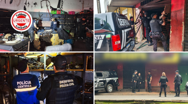 Operação mira empresários suspeitos de integrar rede interestadual de desmanche de caminhonetes furtadas