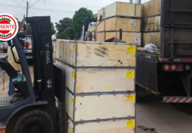 Funcionário é investigado por facilitar furto de carga milionária de equipamentos fitness, em Goiânia