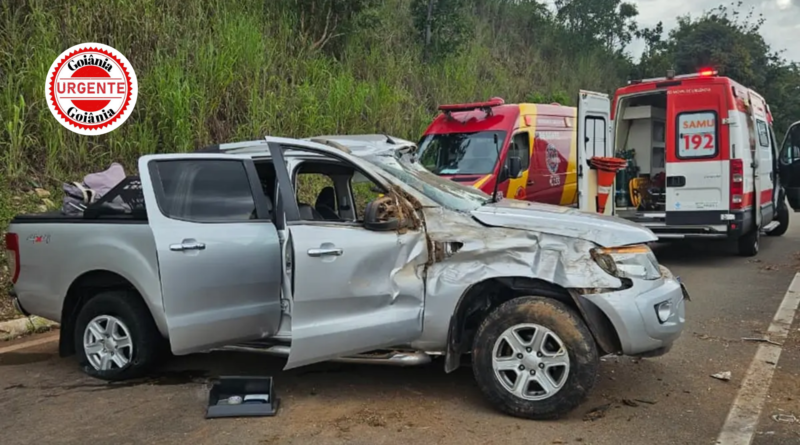 Conversão em trevo termina em tragédia: idoso morre após colisão frontal na BR-080, em Goiás