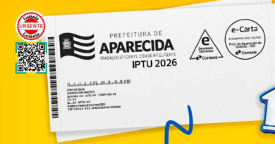Prefeitura de Aparecida digitaliza IPTU 2026, mas mantém lacunas em acesso e transparência no atendimento