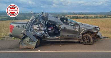 Trecho da BR-158 em Caiapônia concentra acidentes e expõe riscos ampliados pelo escoamento da safra