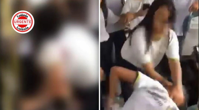 Adolescente é ferida com faca durante briga dentro de ônibus escolar, em Novo Gama
