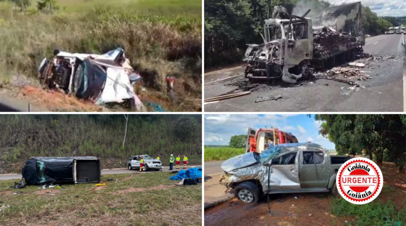 Rodovias federais em Goiás registram alta de acidentes e expõem fragilidade na segurança viária