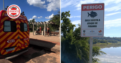 Ataque de piranhas deixa criança ferida no Lago Corumbá I e reacende alerta sobre riscos em áreas de banho