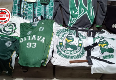 Operação “Jogada Ensaiada” mira integrantes de torcidas organizadas suspeitos de violência na Grande Goiânia