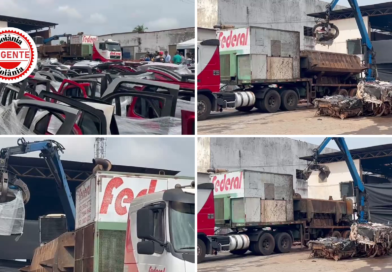 Detran-GO destrói toneladas de peças ilegais e endurece combate ao mercado clandestino automotivo
