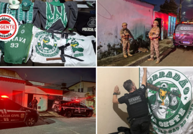 Operação policial prende líder do tráfico no Parque Santa Cruz e integrantes de torcida organizada suspeitos de ataques, em Goiânia