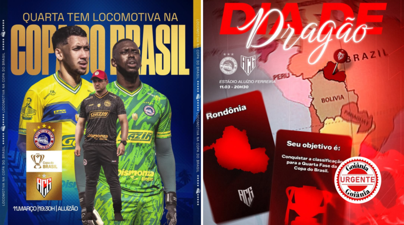 Atlético-GO encara o Porto Velho pela Copa do Brasil sob pressão e com estreia de novo treinador