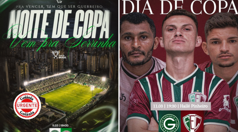 Goiás recebe Fluminense-PI na Serrinha em confronto decisivo pela Copa do Brasil
